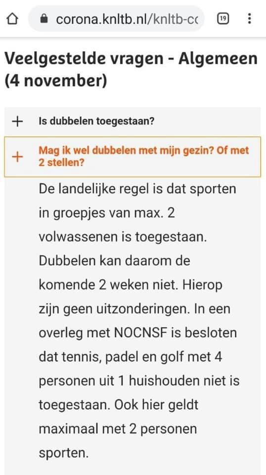 Nieuwe regels 